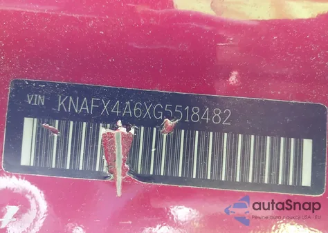 2016 Kia Forte Lx из США, поврежденный, VIN KNAFX4A6XG5518482